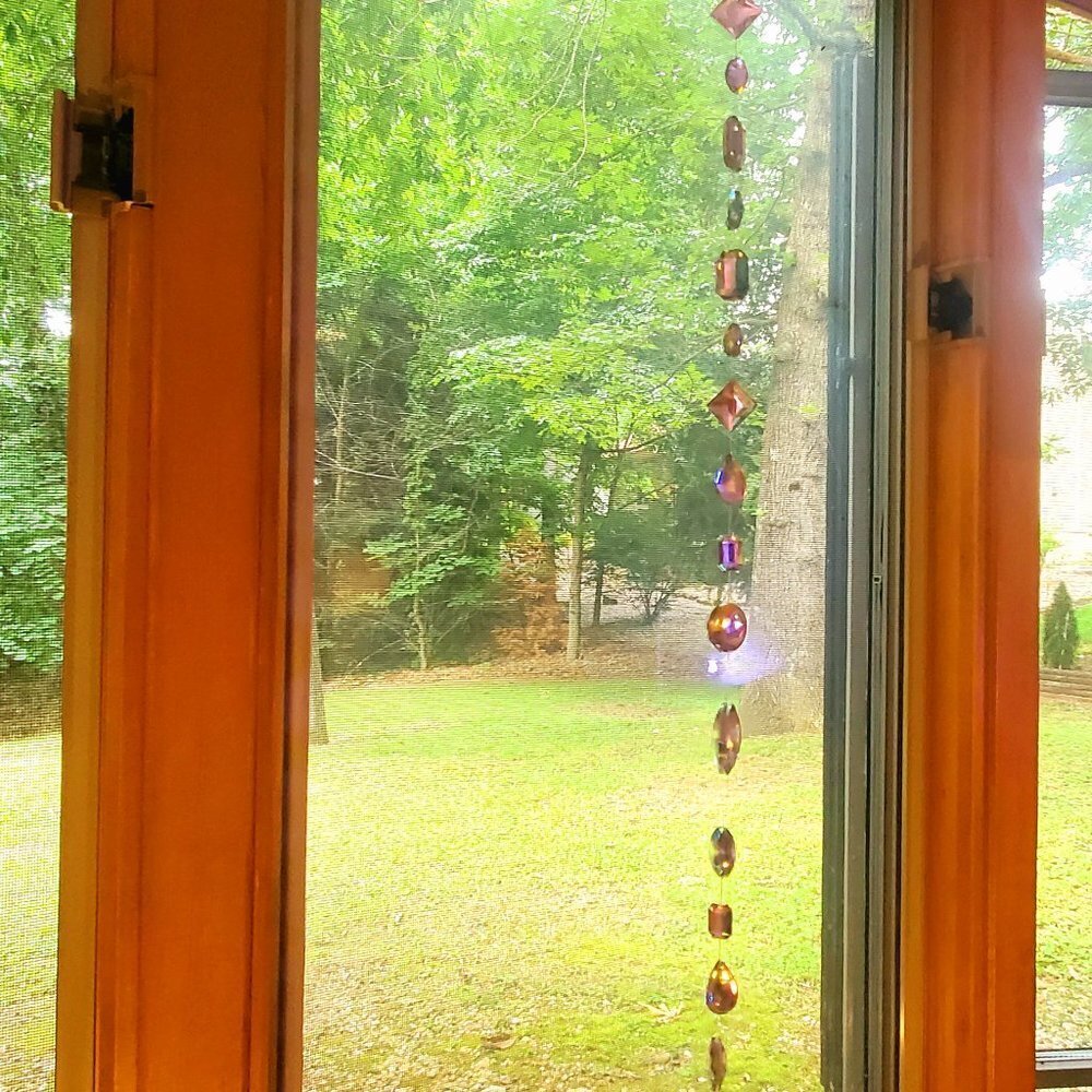 SUNCATCHER 3 FT Long Premium Acrylic Gemstones Garden Art, Tree Jewelry, Window - Picture 6 of 11